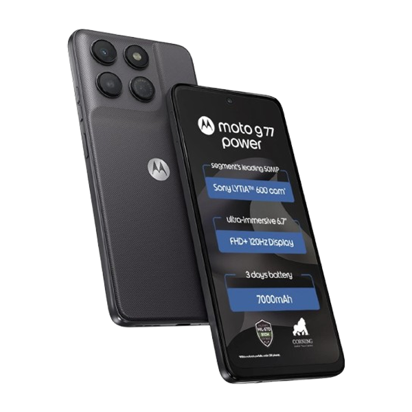 Motorola G77 Power (Pantone Impenetrable Black, 4/128 GB)
